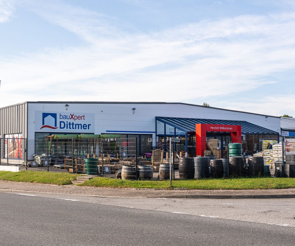 bauxpert dittmer Lütjenburg außenansicht eingang