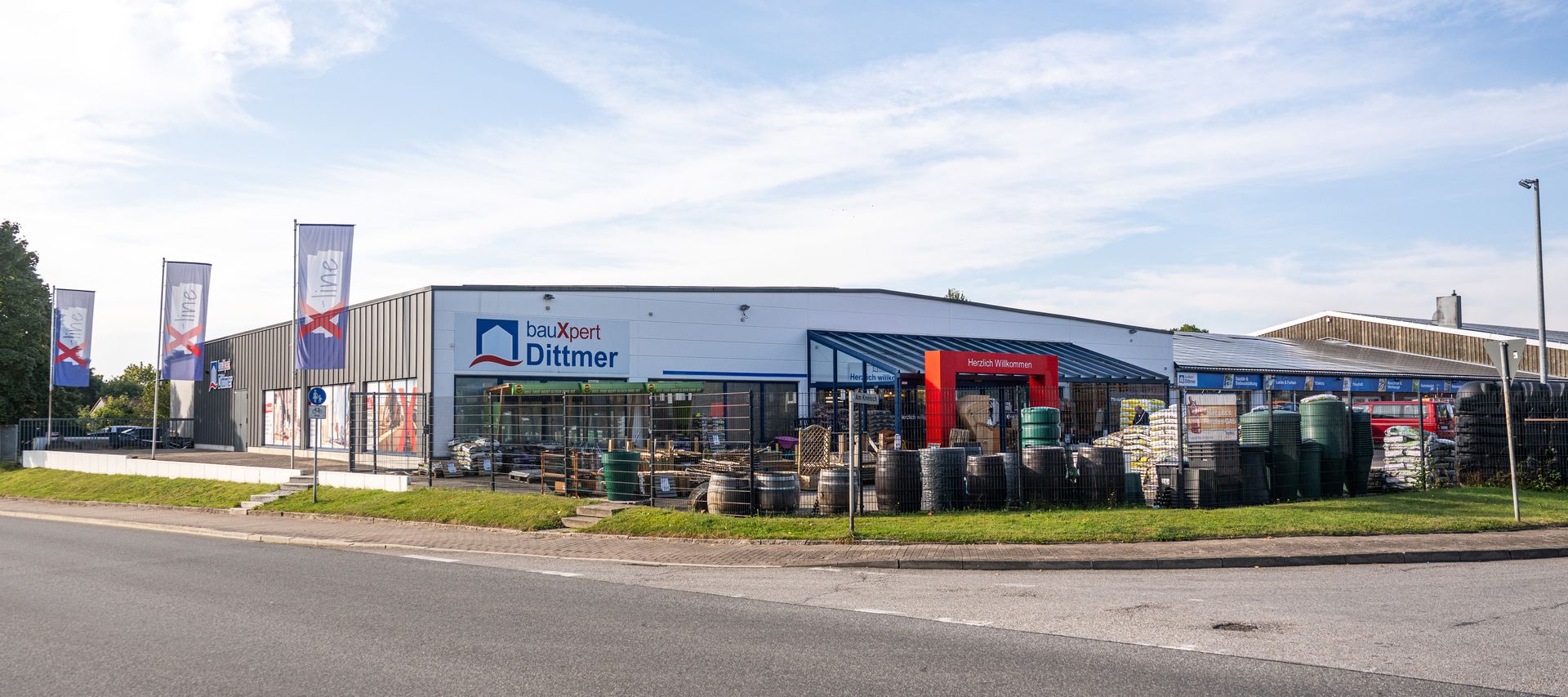 bauxpert dittmer Lütjenburg außenansicht eingang