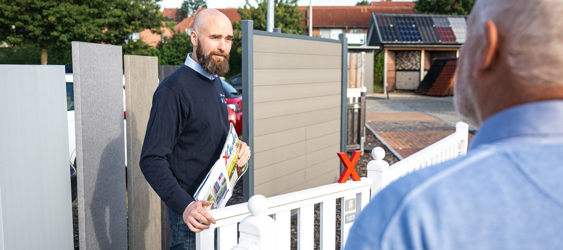 Fachberatung Zäune ausstellung bauxpert Dittme