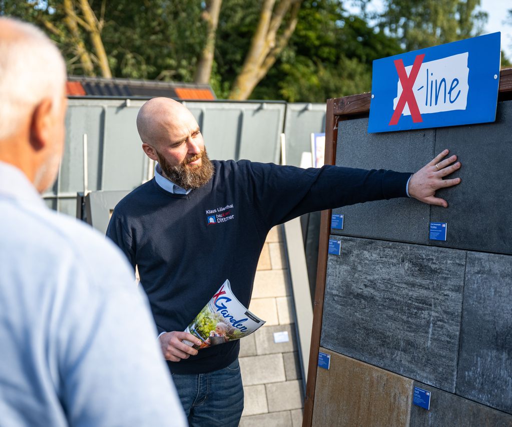 achberatung Xline Platten ausstellung bauxpert dittmer Lütjenburg