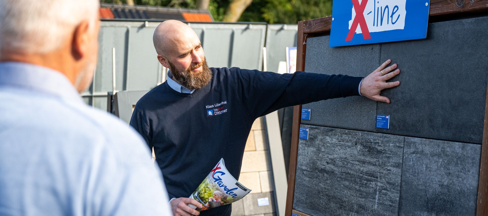 achberatung Xline Platten ausstellung bauxpert dittmer Lütjenburg