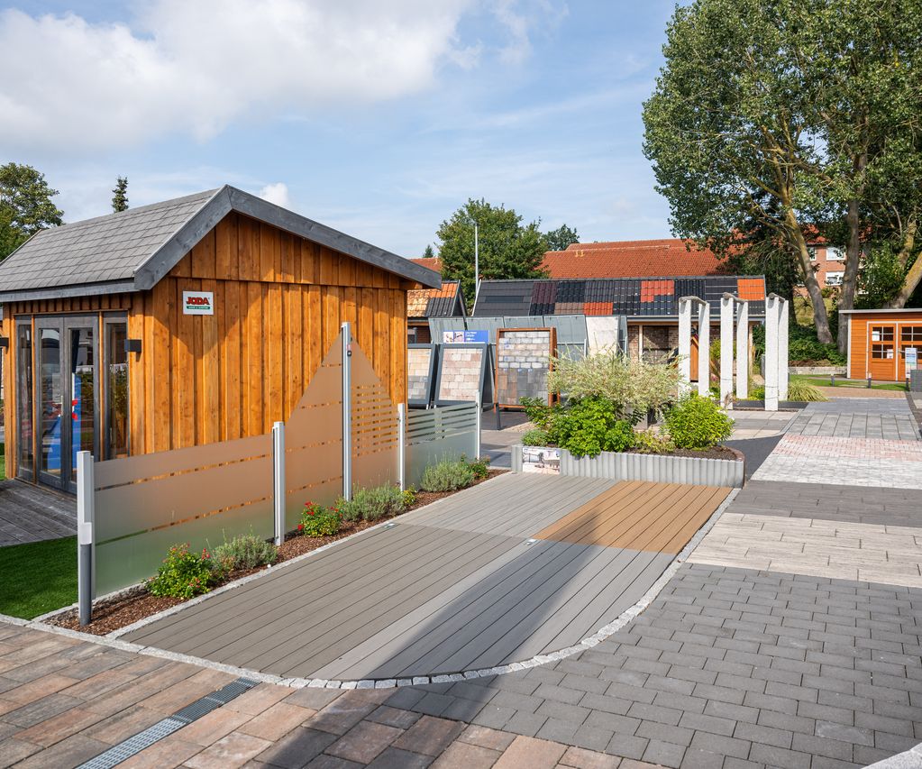 Terrassengestaltung Ausstellung bauxpert Dittmer Lütjenburg