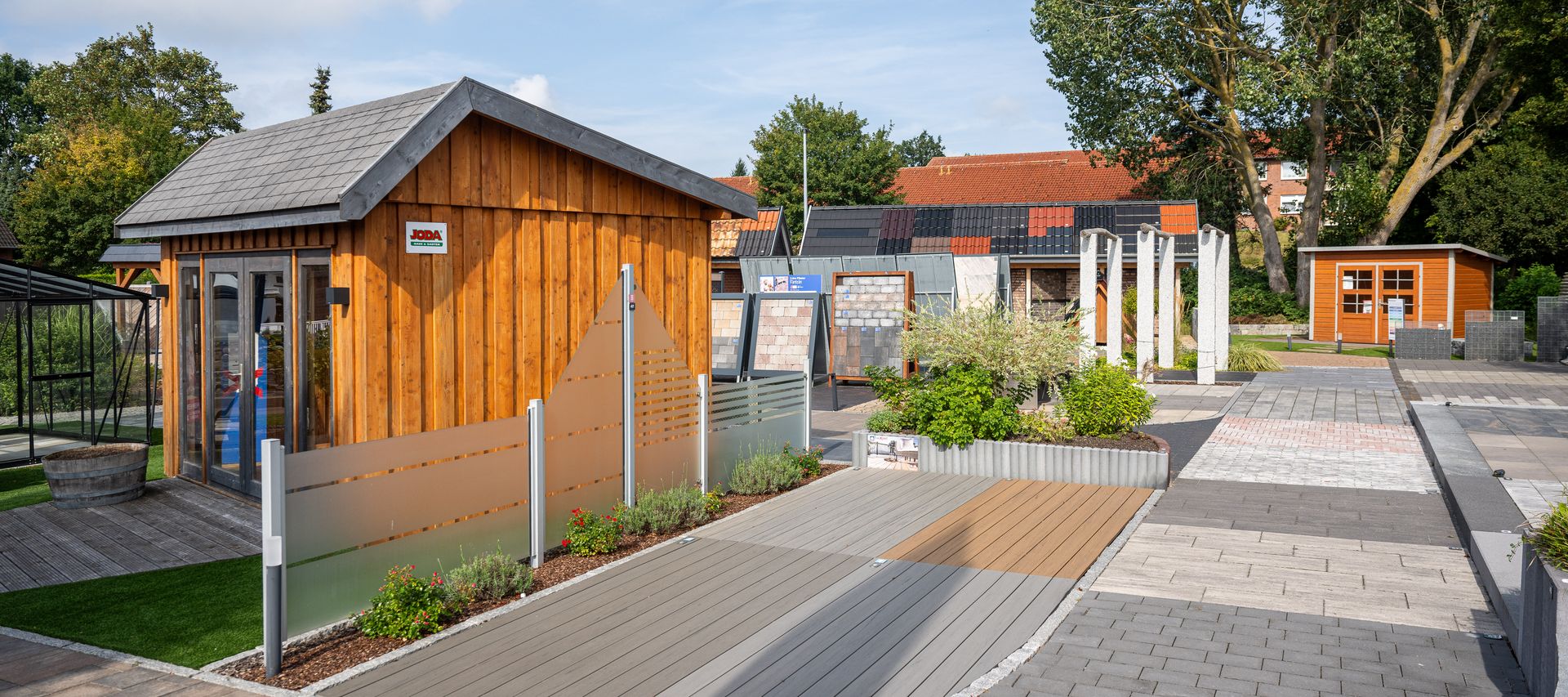 Terrassengestaltung Ausstellung bauxpert Dittmer Lütjenburg