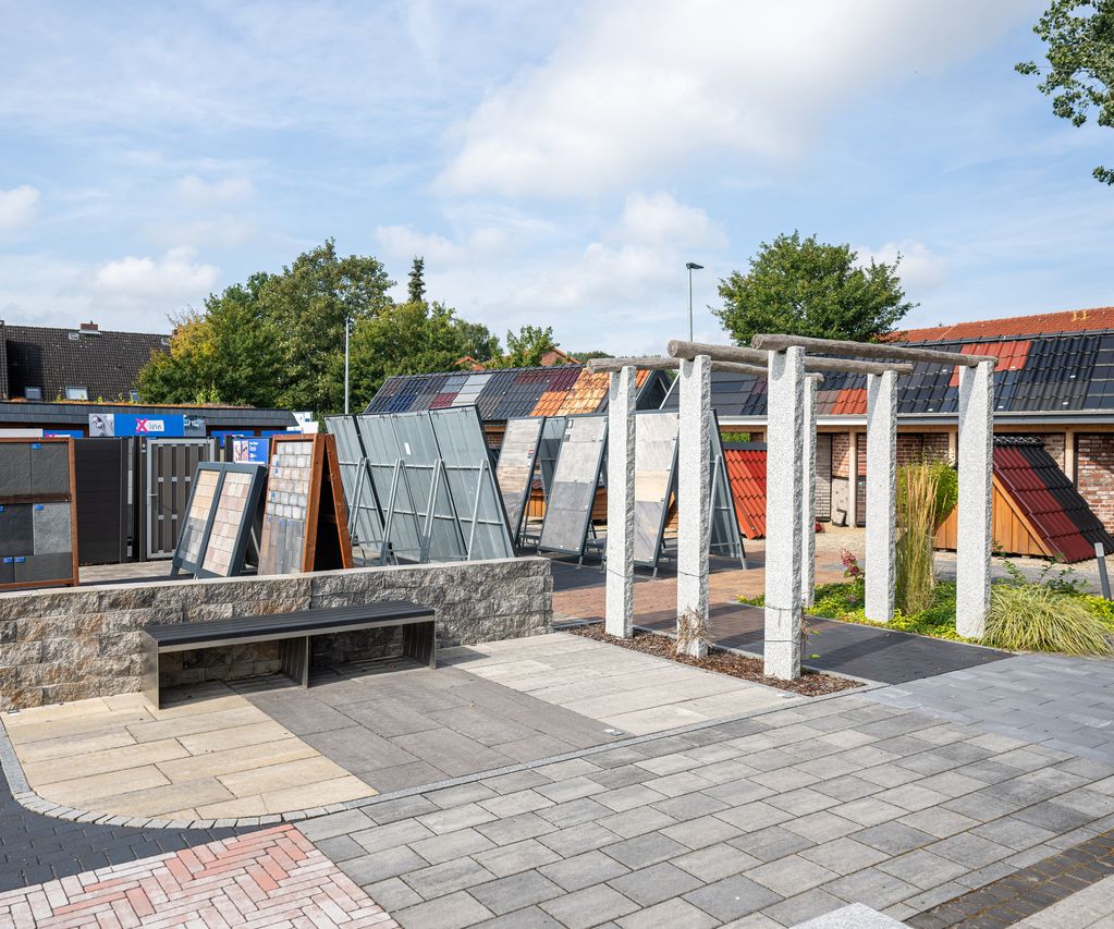 Terrassengestaltung Austellung bauxpert Dittmer Lütjenburg