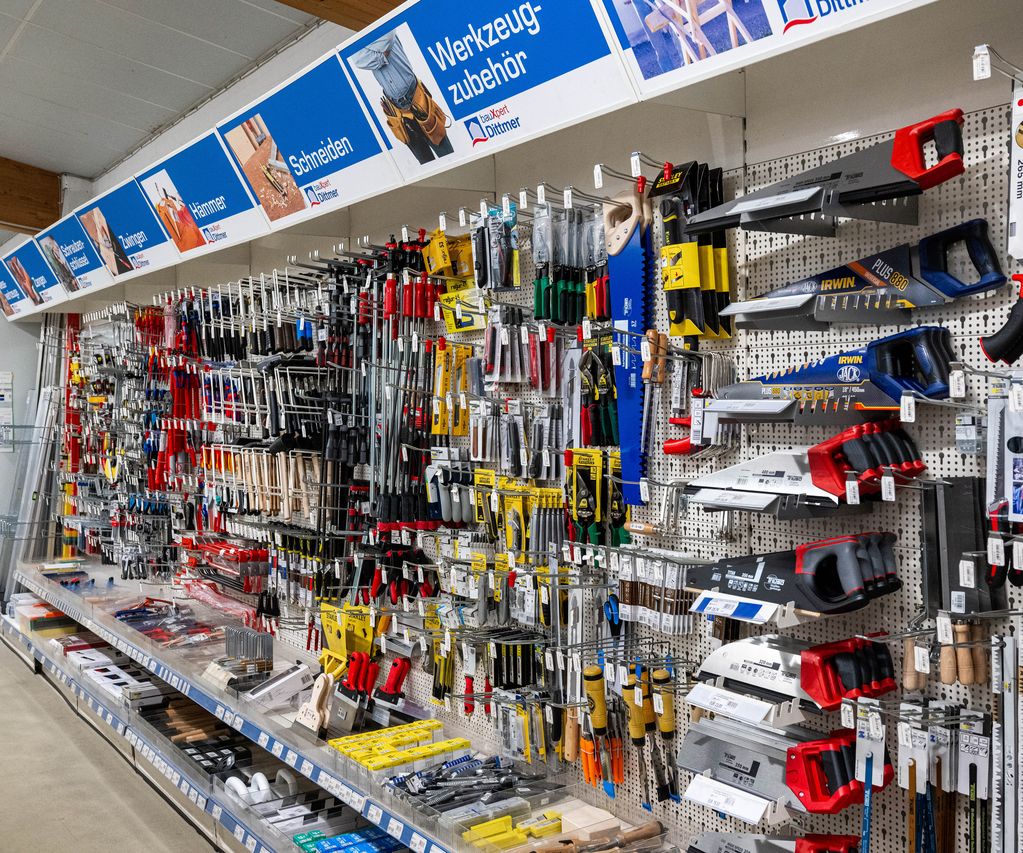 Werkzeugwand bauxpert Dittmer Lütjenburg