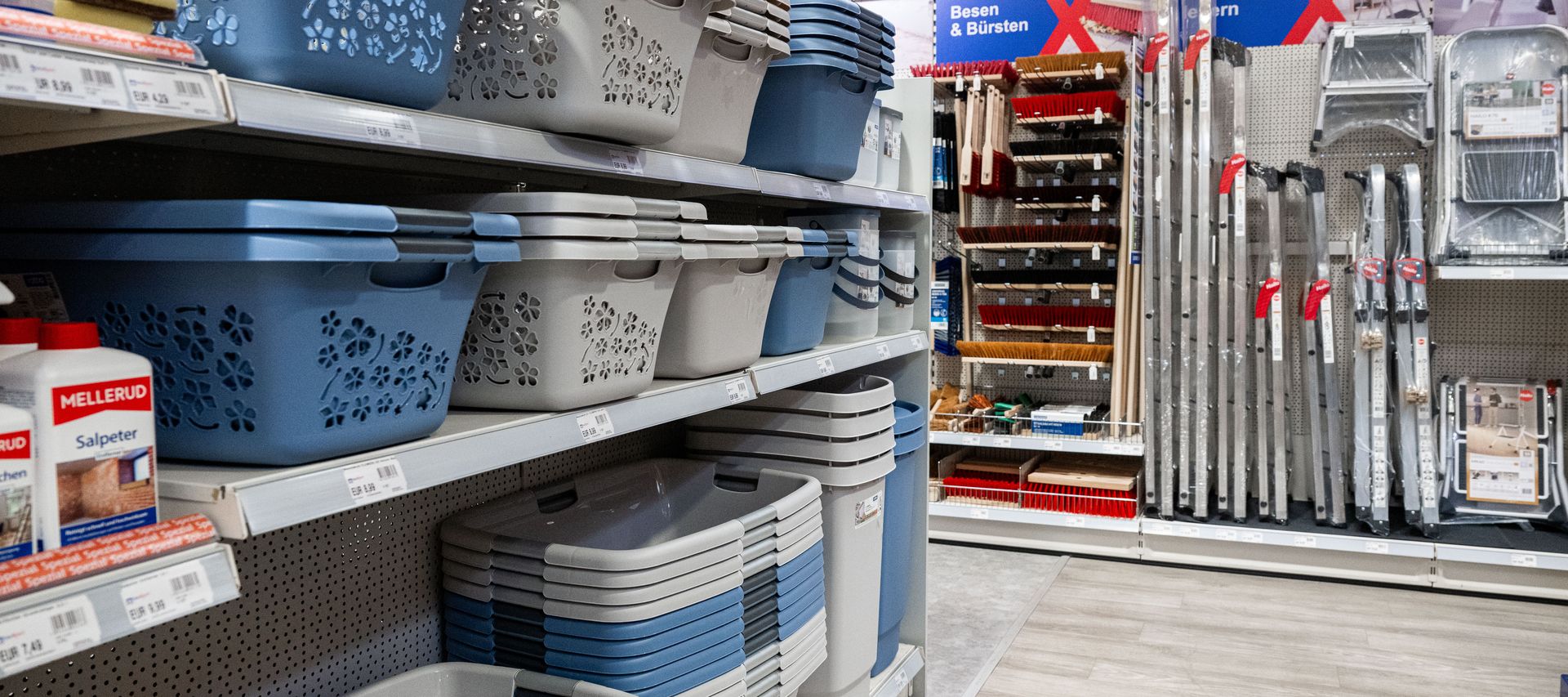 Regal Wäschekörbe bauxpert Dittmer Lütjenburg