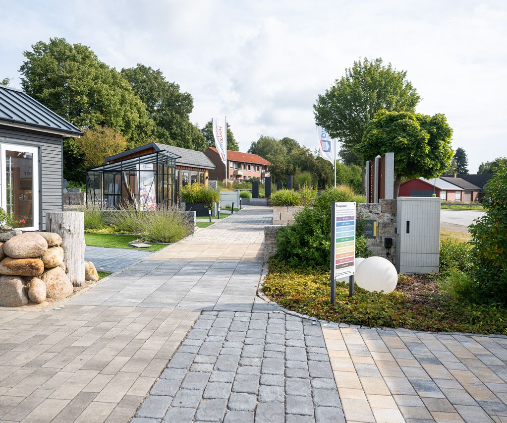 Pflastersteine ausstellung bauxpert dittmer lütjenburg