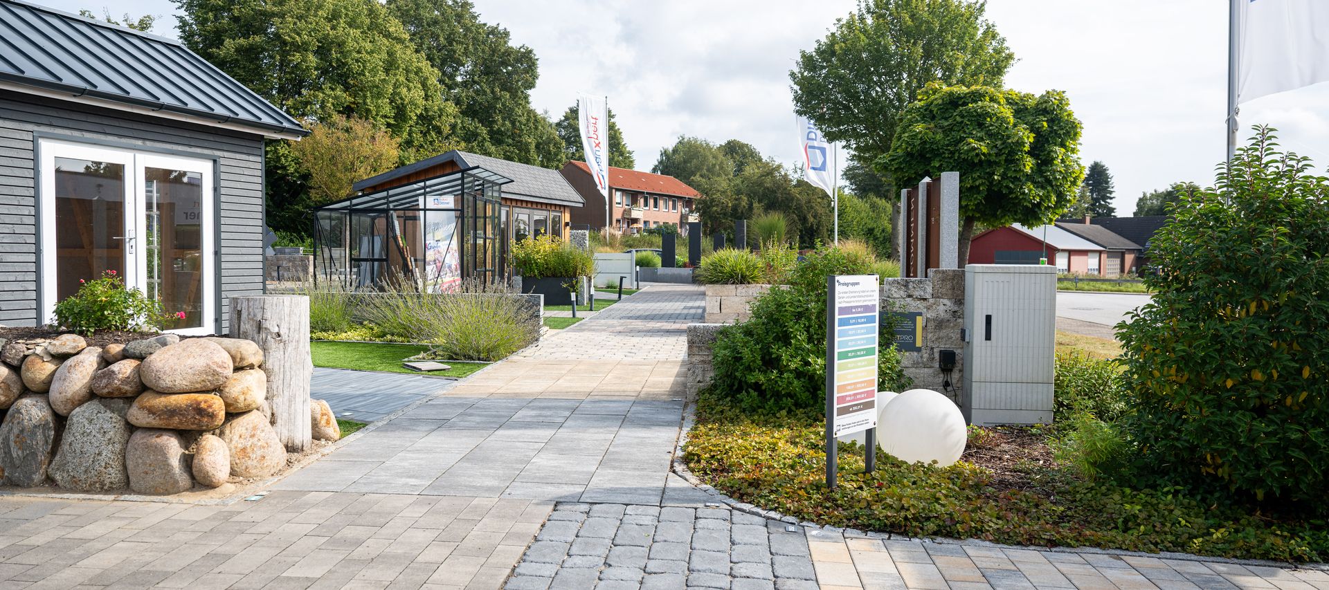 Pflastersteine ausstellung bauxpert dittmer lütjenburg