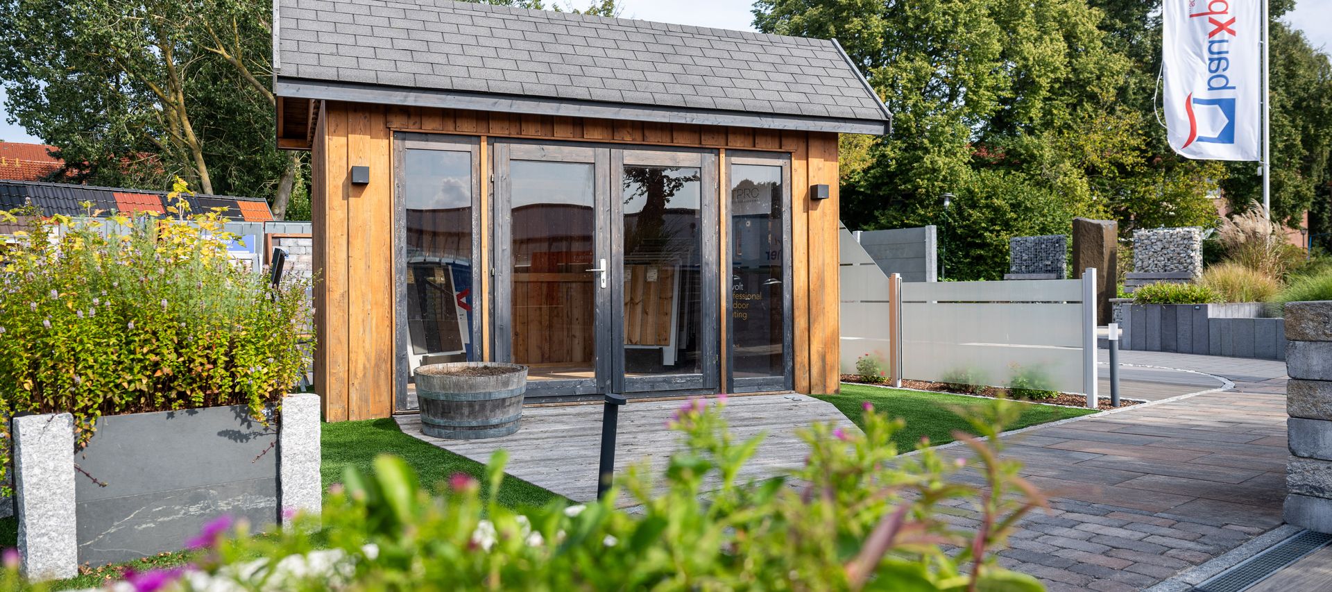 Gartenhaus Ausstellung bauxpert Dittmer Lütjenburg