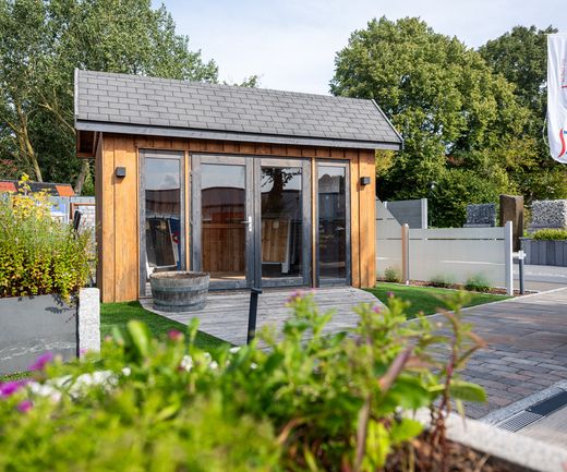 Gartenhaus Ausstellung bauxpert Dittmer Lütjenburg