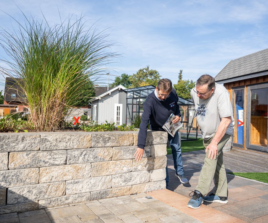 trokenmauer Fachberatung ausstellung bauxpert Dittmer Lütjenburg