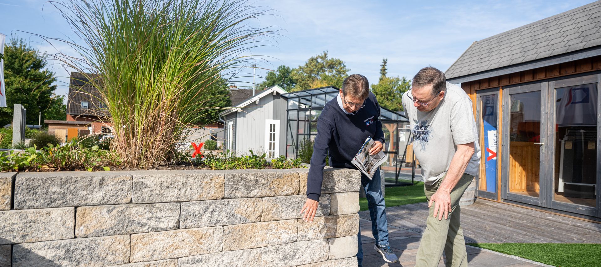 trokenmauer Fachberatung ausstellung bauxpert Dittmer Lütjenburg