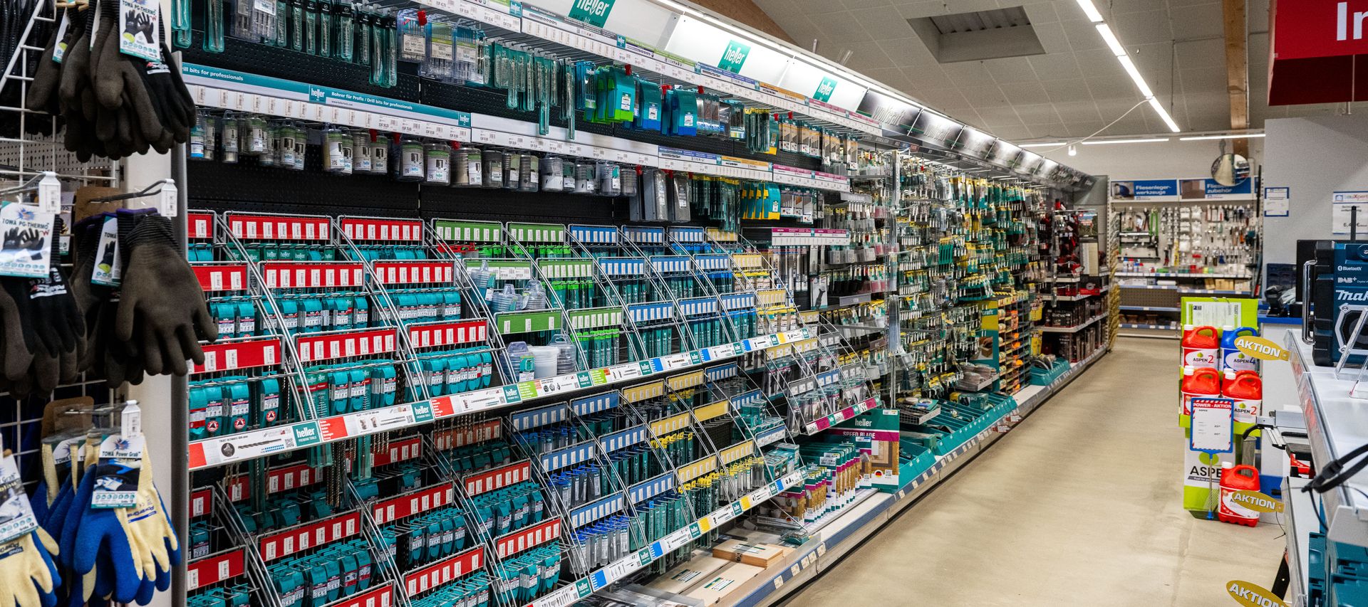 Elektrowerkzeugzubehör Regal bauxpert dittmer Lütjenburg