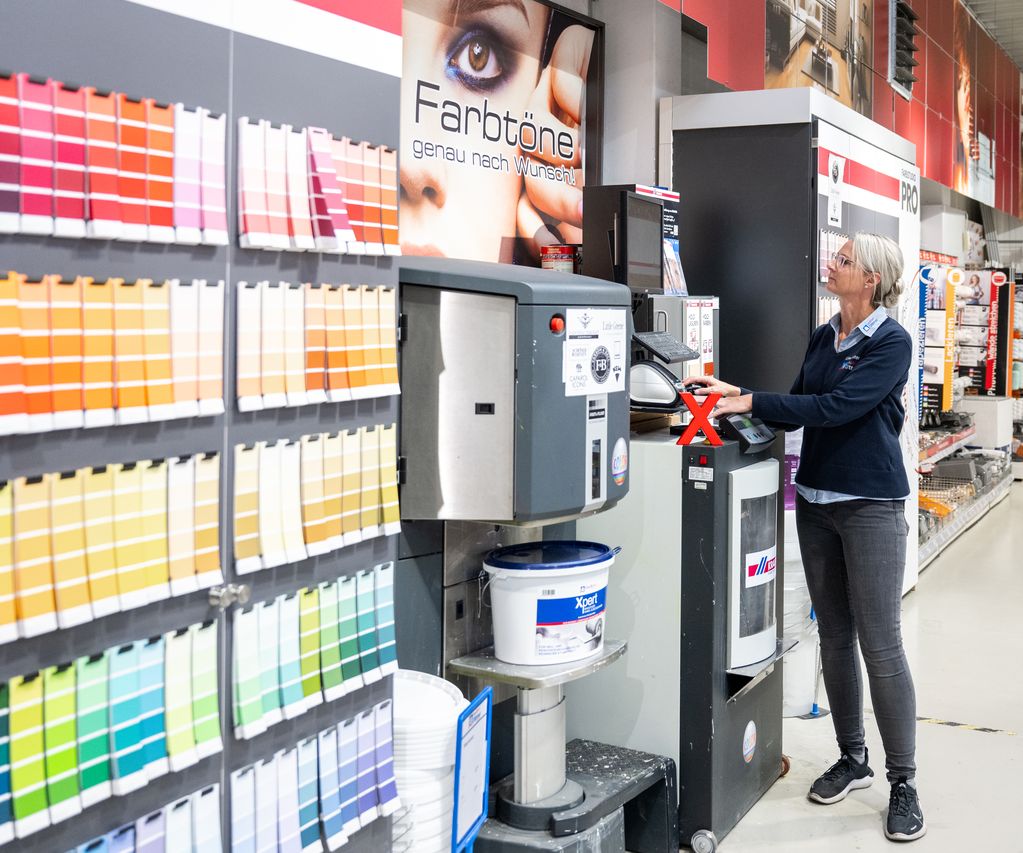 Wandgestaltung Farmischmaschine bauxpert Dittmer Lütjenburg