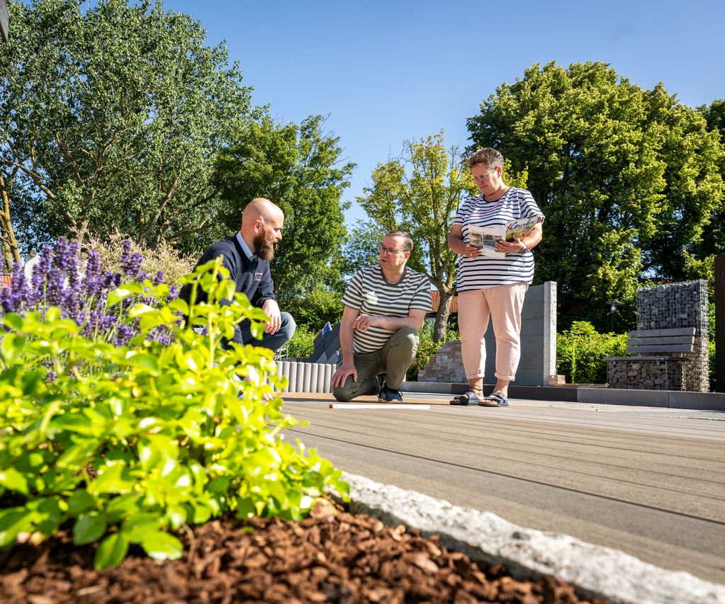 beratung Terrassendielen bauxpert Dittmer ausstellung Lütjenburg