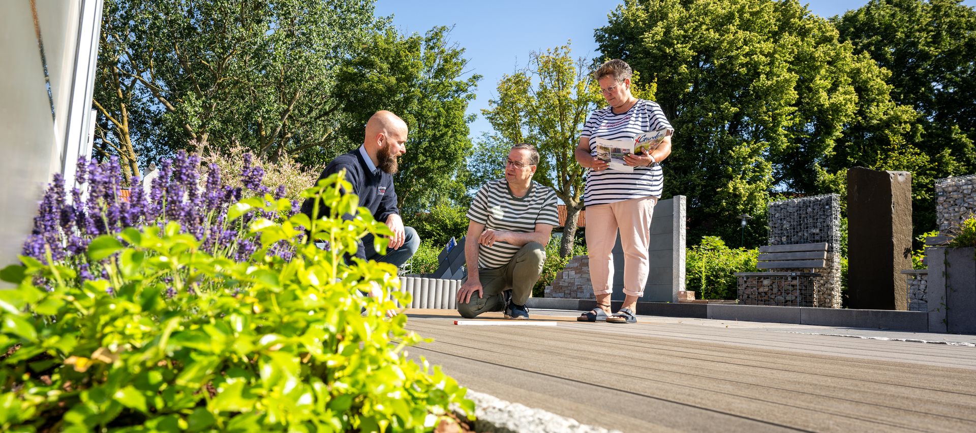 beratung Terrassendielen bauxpert Dittmer ausstellung Lütjenburg
