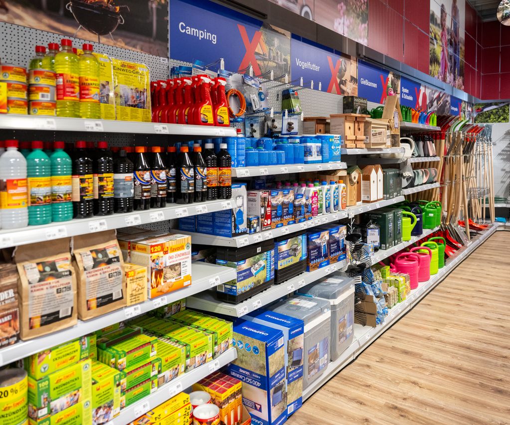 Grill und Freizeitartikel Regal Lütjenburg bauxpert Dittmer