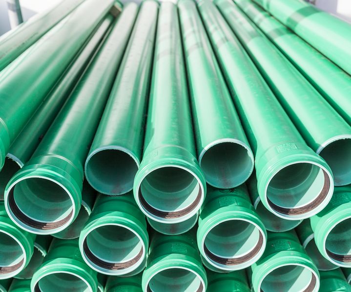 KG2000 Rohr im Baustofflager