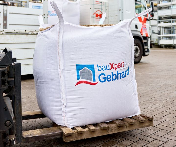 Mauersand im BigBag ausgeliefert