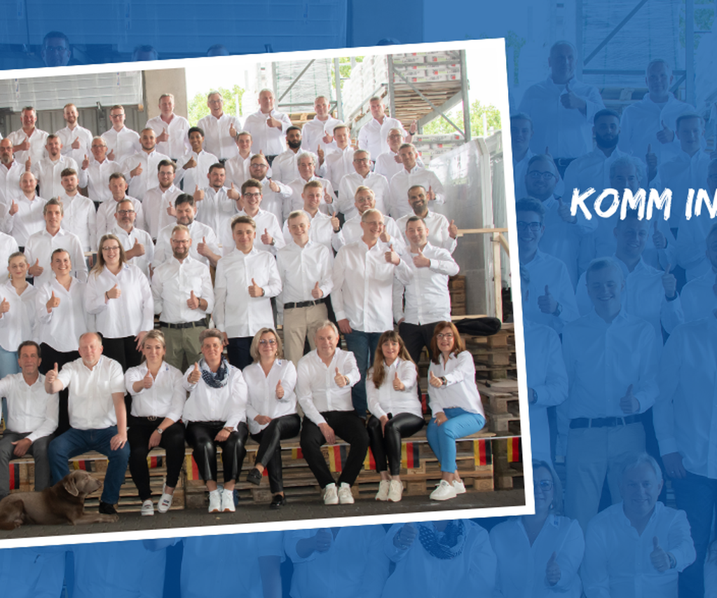 Das Team vom Baustoffhandel bauXpert Gebhard