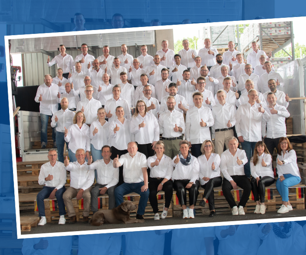 Das Team vom Baustoffhandel bauXpert Gebhard