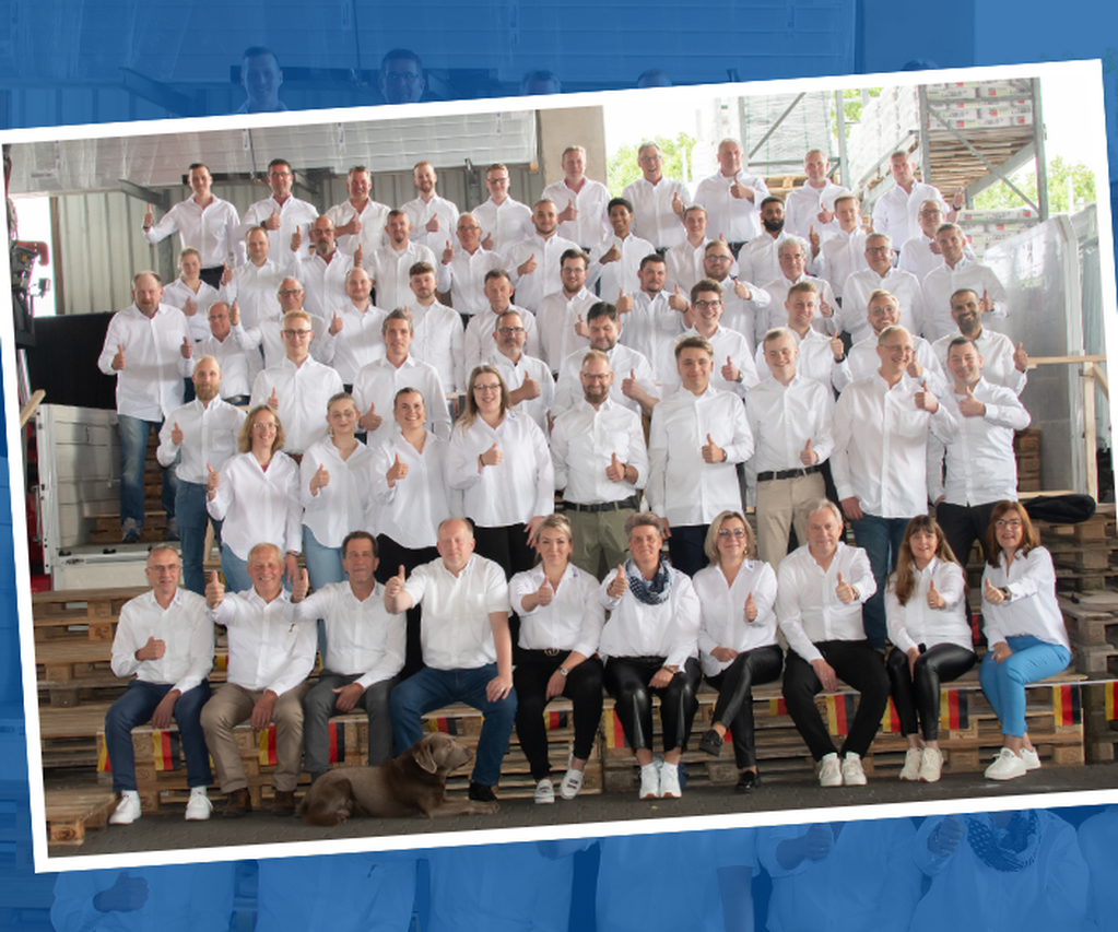 Das Team vom Baustoffhandel bauXpert Gebhard