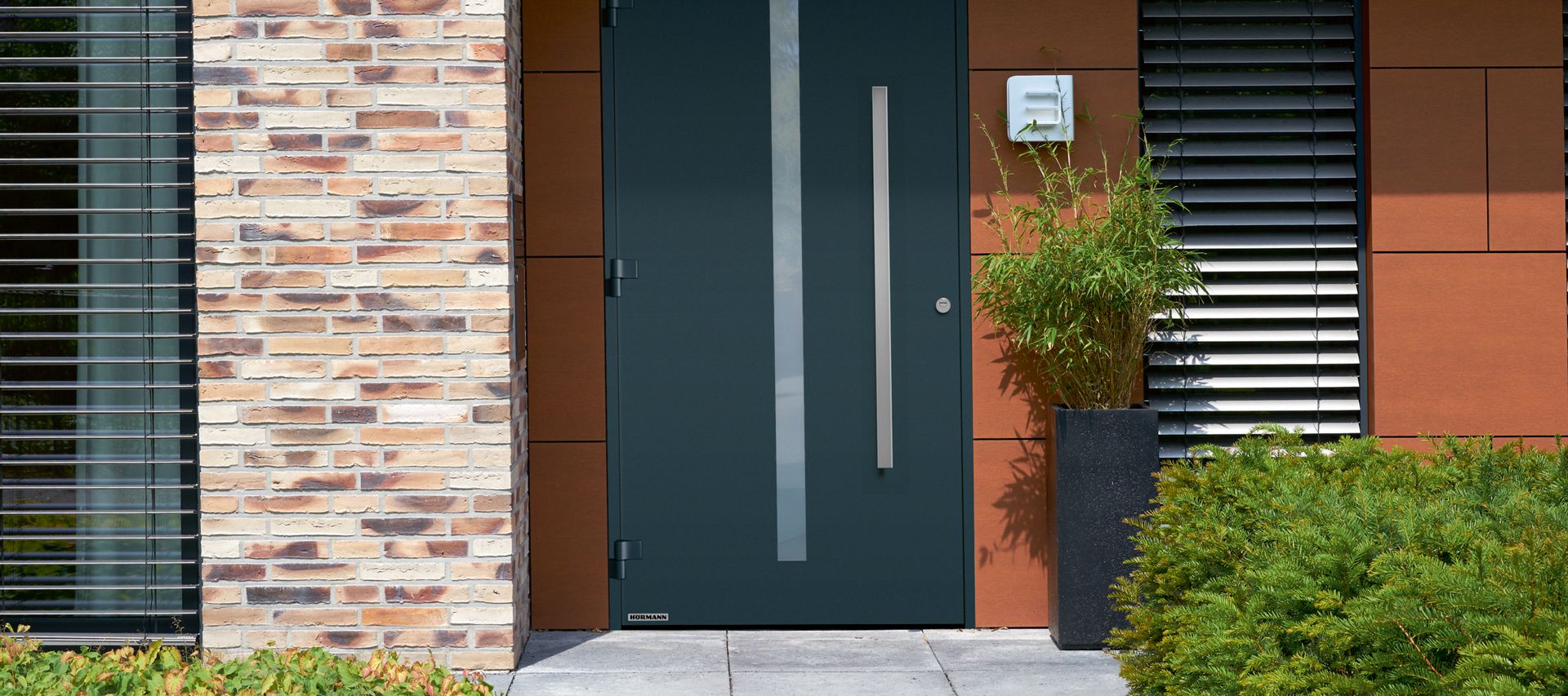 Haustür von Hörmann anthrazit