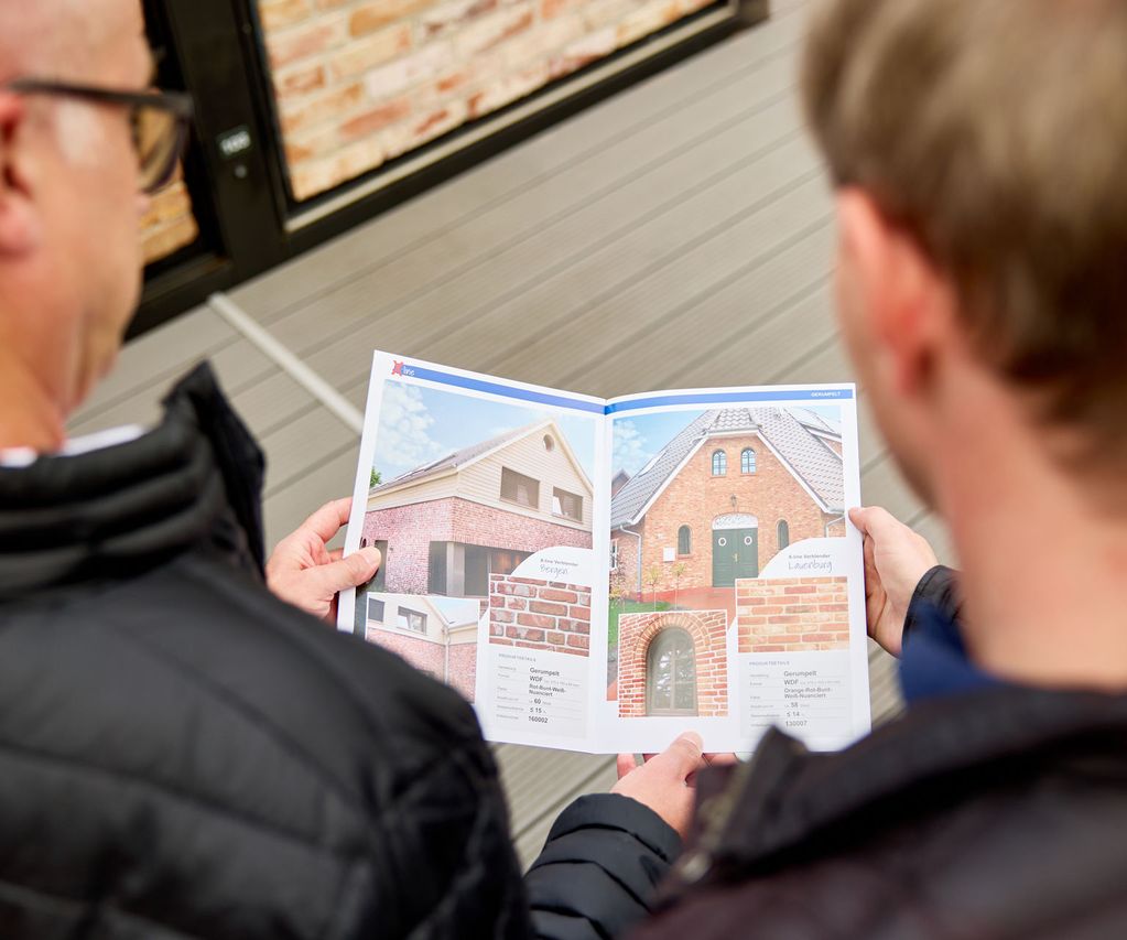 Einblick in den Katalog XBricks für X-line Verblender von der bauXpert