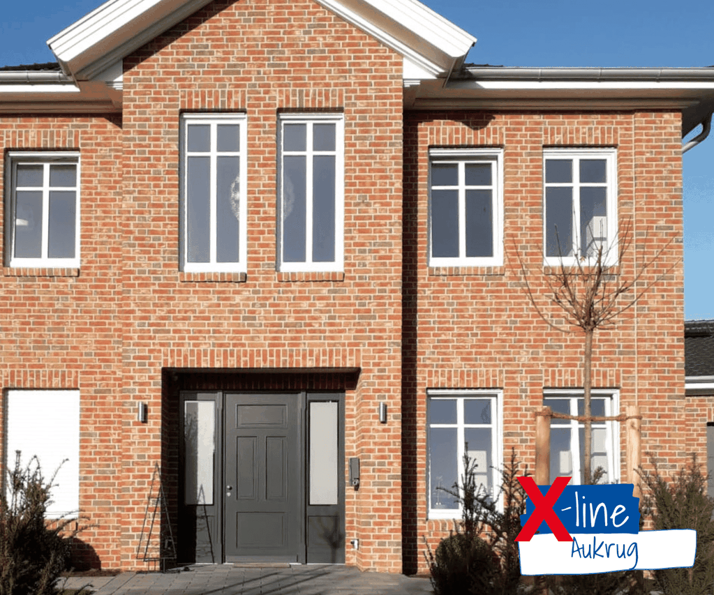 Einfamilienhaus mit Xline Verblender Aukrug von bauXpert