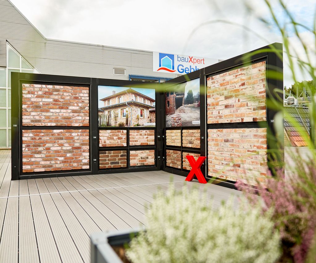 Ausstellung für Klinkersteine in Zeven