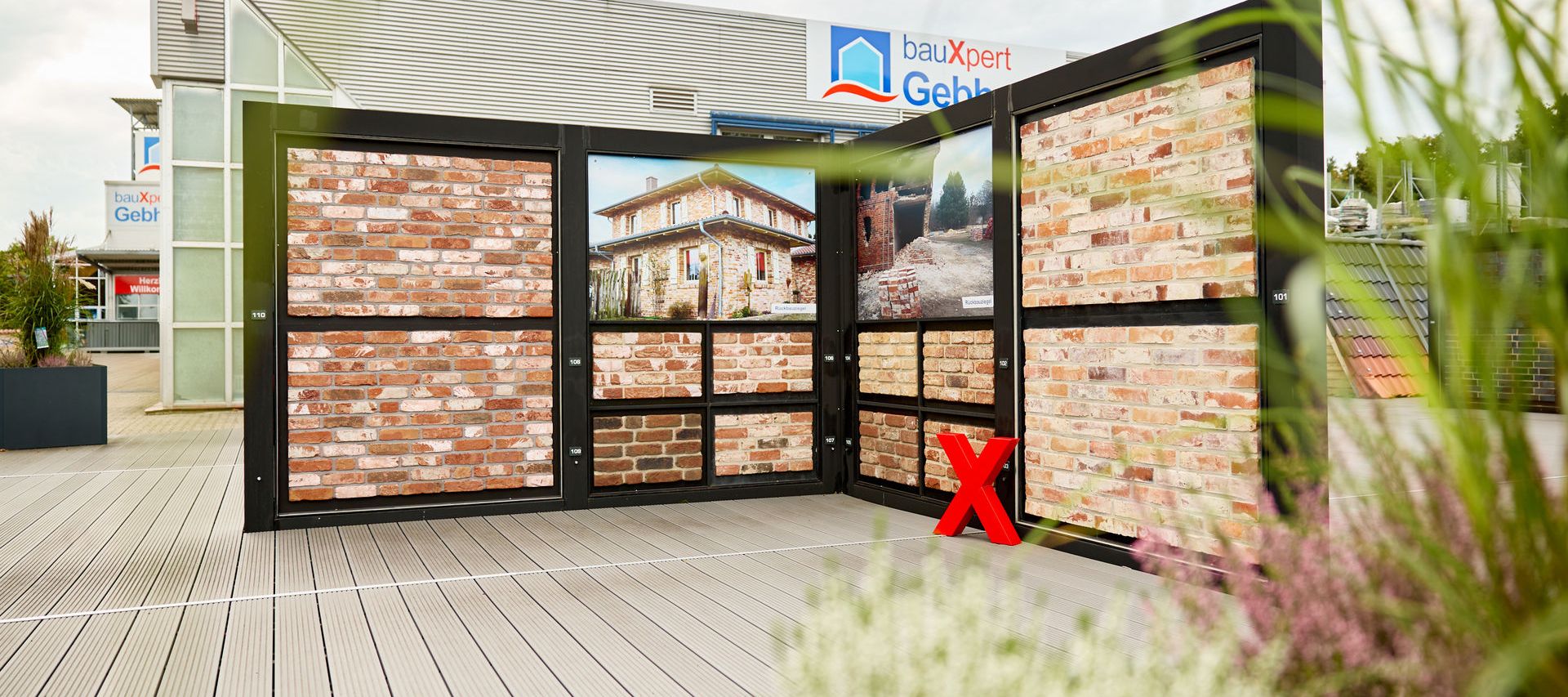 Ausstellung für Klinkersteine in Zeven