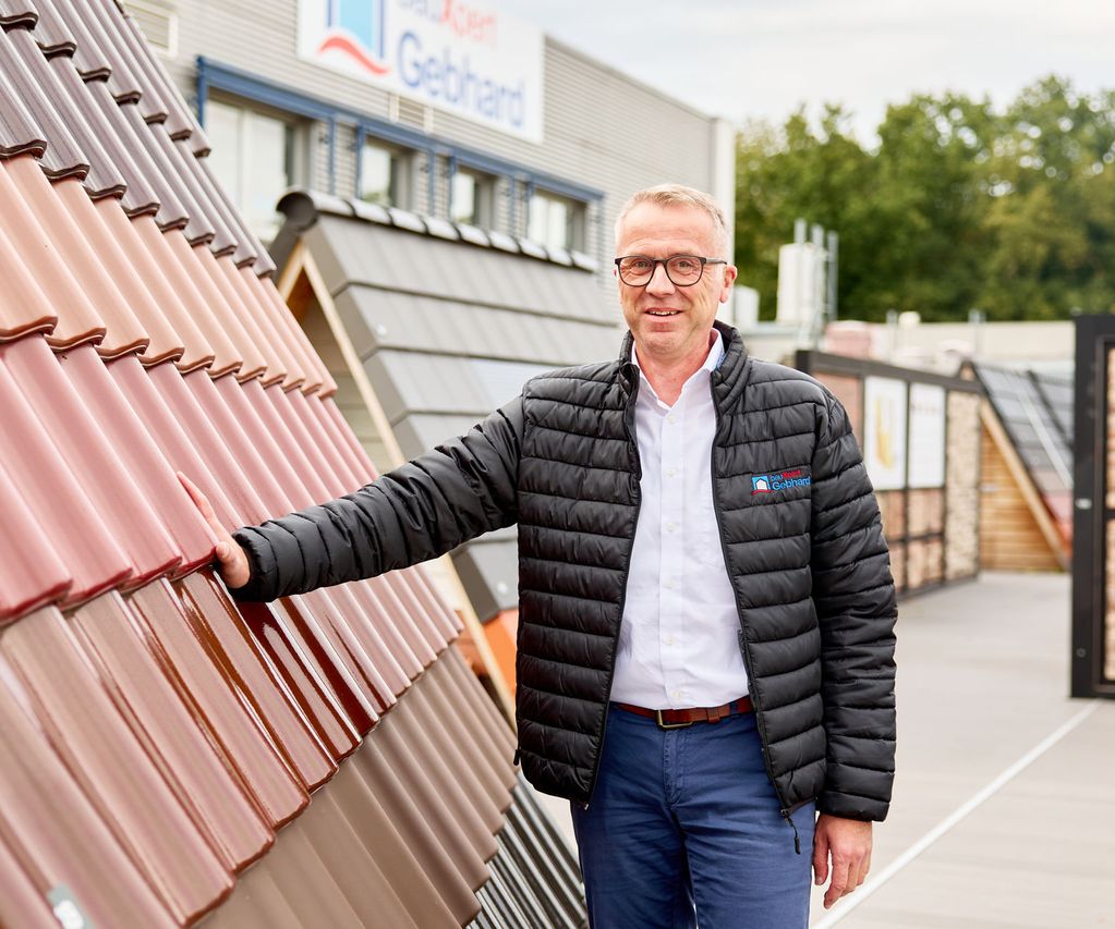 Große Dachziegelausstellung mit persönlicher Beratung