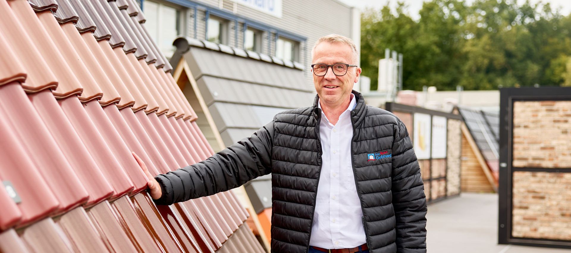 Große Dachziegelausstellung mit persönlicher Beratung