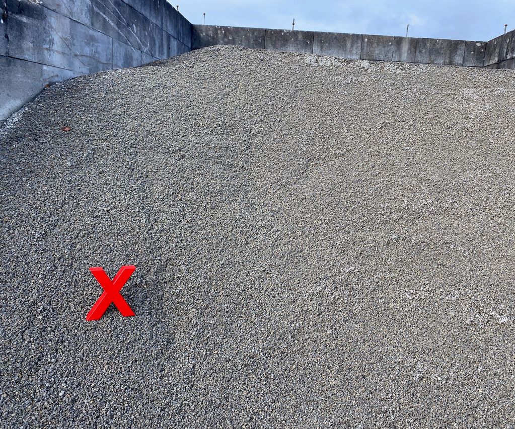 Pflastersplitt am Lager vom bauXpert Gebhard