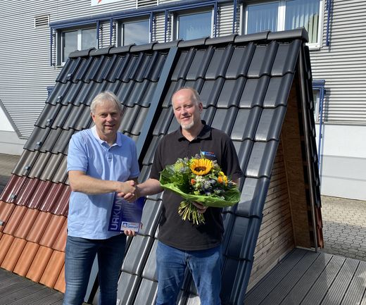 Lars Buttgereit 30 Jahre im Unternehmen bauXpert Gebhard
