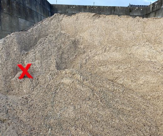 Estrichkies am Lager von bauXpert Gebhard