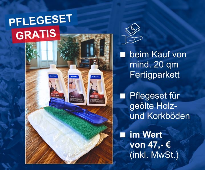 Pflegeset Gratis bauXpert Gr Beilage Vechta Bodenbeläge
