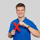 Portrait mit dem Roten X von Ansprechpartner-alexander-Jansen-Hochbau