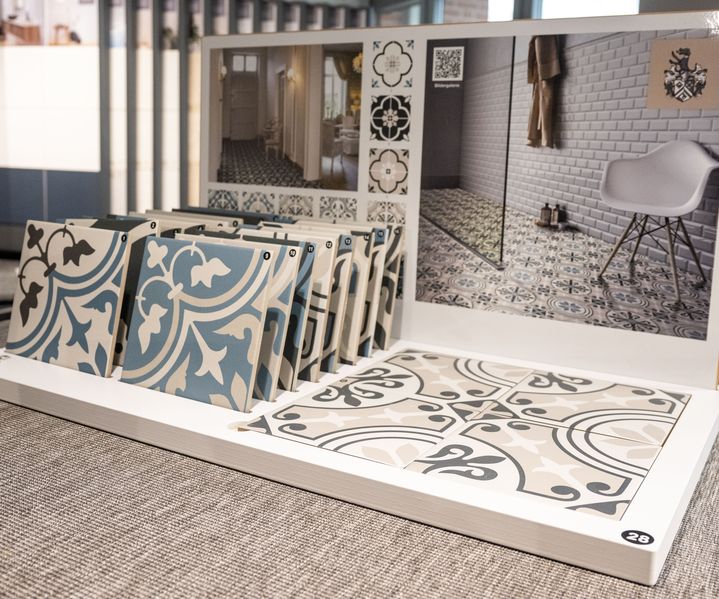 Detailbild von Fliesen bei bauXpert Gr Beilage in Vechta, dem Holz & Baustoffhandel, verschiedene Fliesen