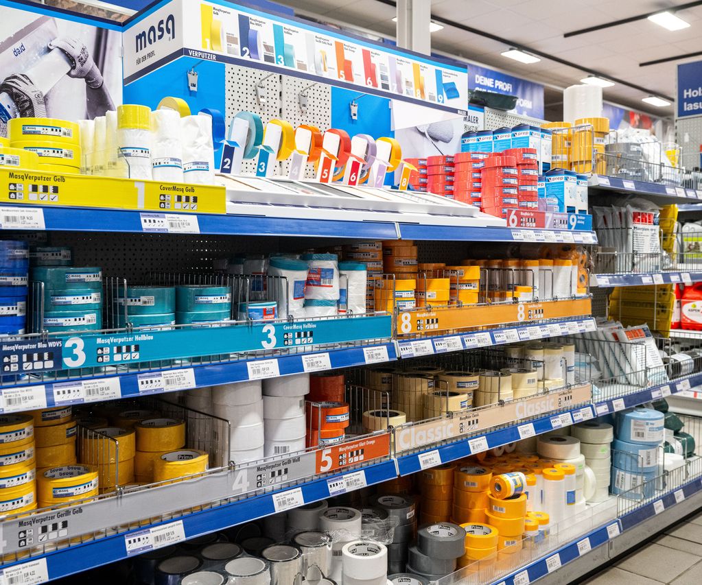 Putzer, Kleber, Abklebeband Malerzubehör bauXpert Gr Beilage Vechta Holz Baustoffhandel