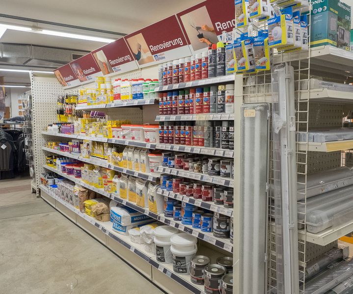 Farben, Klebstoffe und Renovierungsprodukte im Fachmarkt von bauXpert Köhn