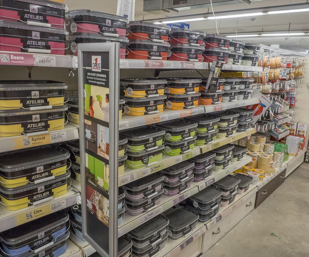 Wandfarben und Zubehör im Fachmarkt von bauXpert Köhn