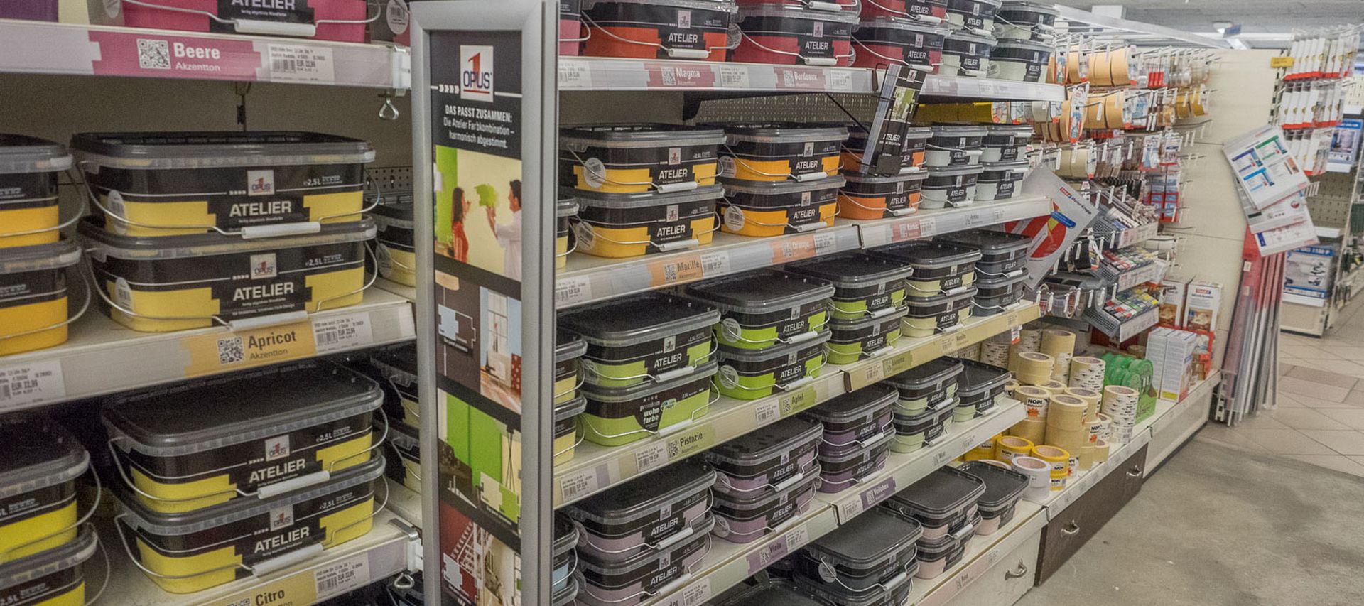 Wandfarben und Zubehör im Fachmarkt von bauXpert Köhn