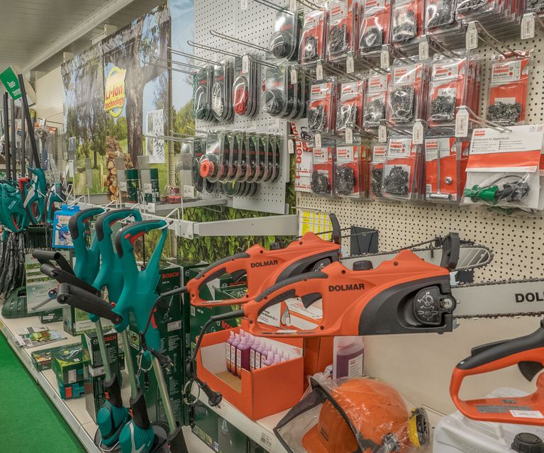 Dolmar Motorsägen und Ersatzteile im bauXpert Gartengerätebereich