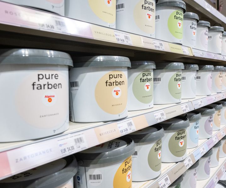 Wandfarben im Fachmarkt von bauXpert Köhn