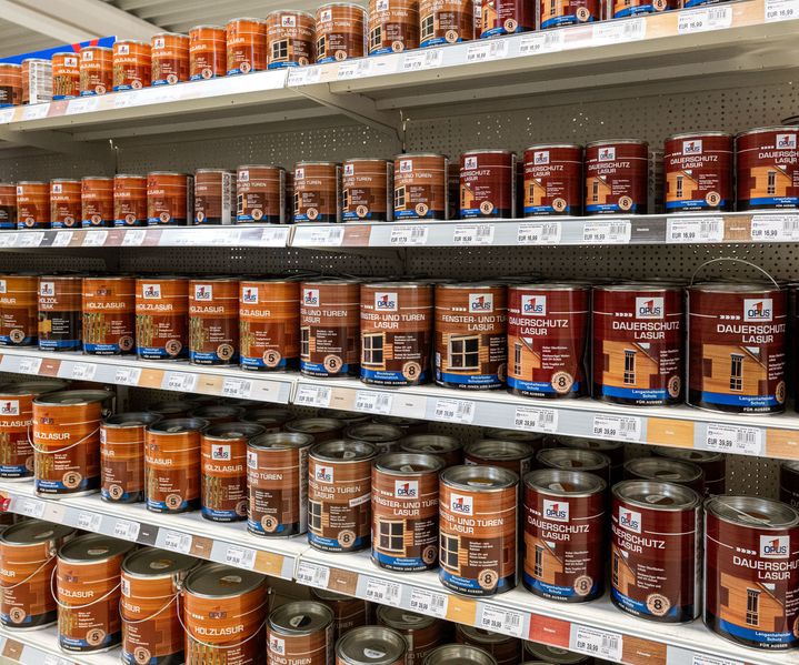 Holzlasuren und Holzschutz im Fachmarkt von bauXpert Köhn