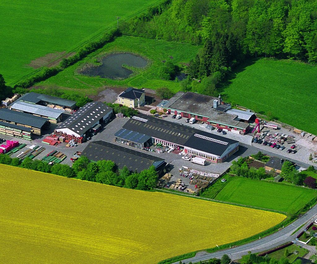 Der Baumarkt Vierck damals in Sörupholz