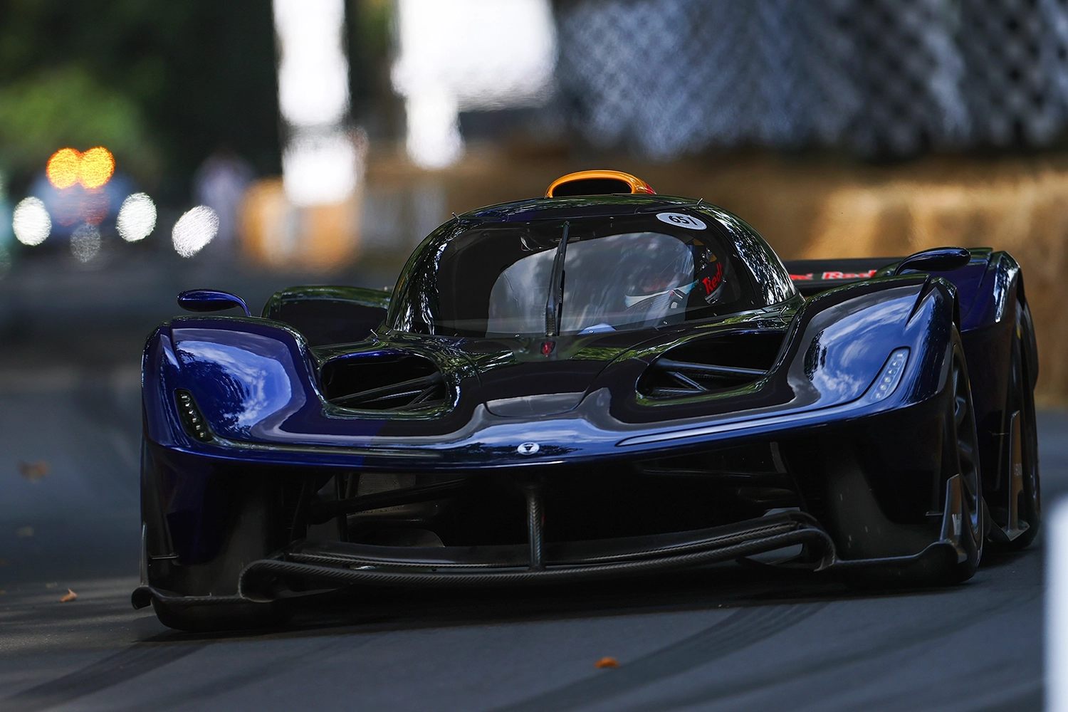 Harrison Newey drives the first RB17 prototype at Goodwood Festival of Speed 2026