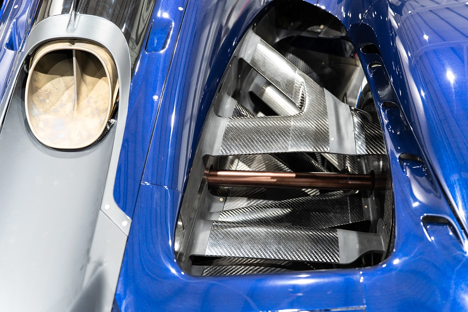 RB17 close up of the suspension