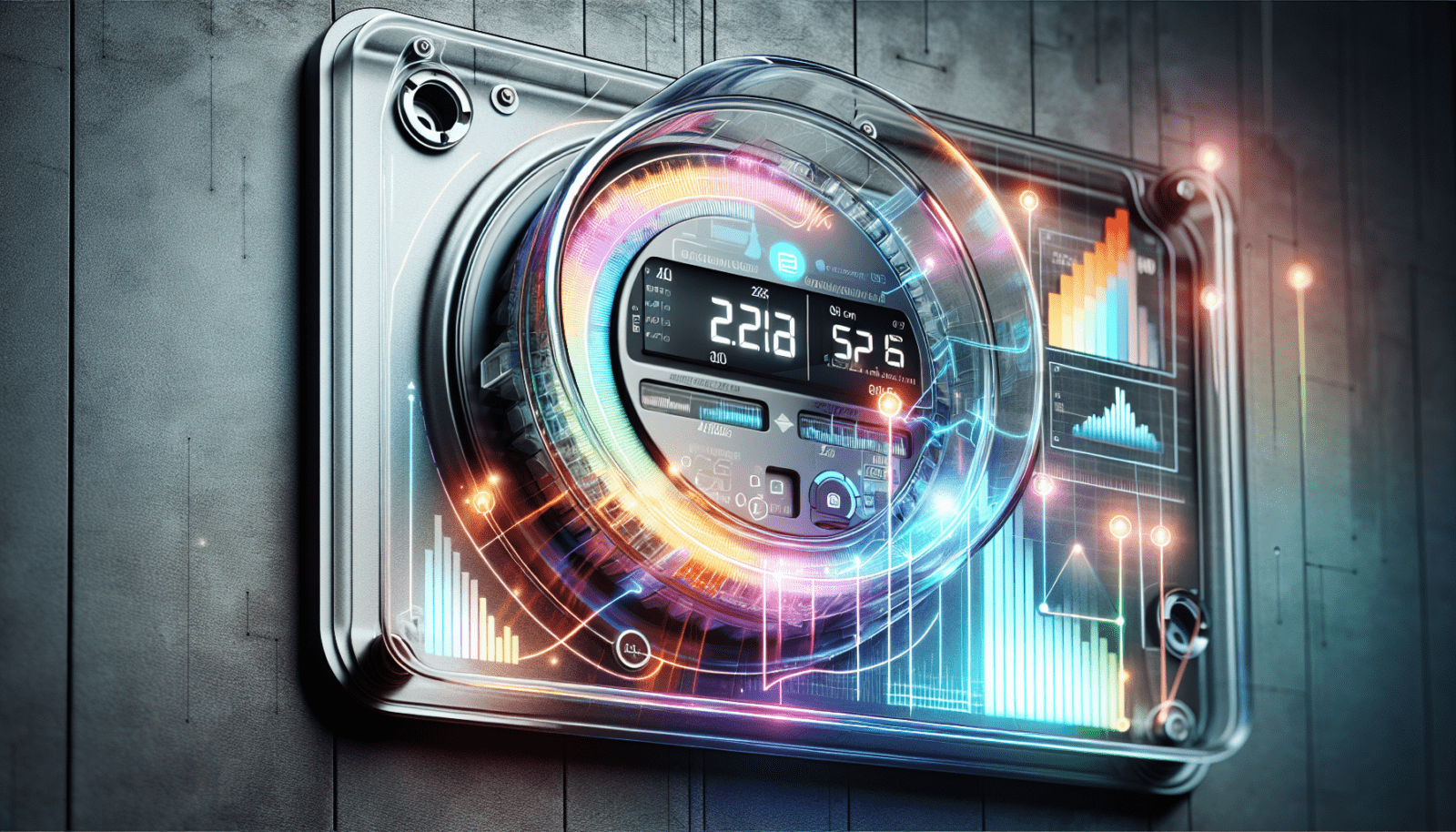 Illustration of a meter displaying accurate measurement